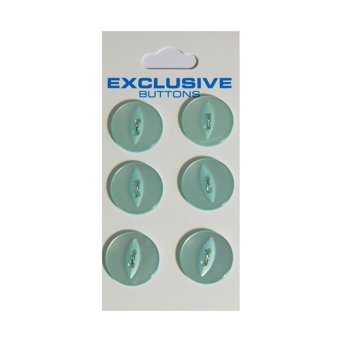 Module Buttons Module Carded Buttons: Code B: Size 16mm: Pack of 6  - The Sewing Studio