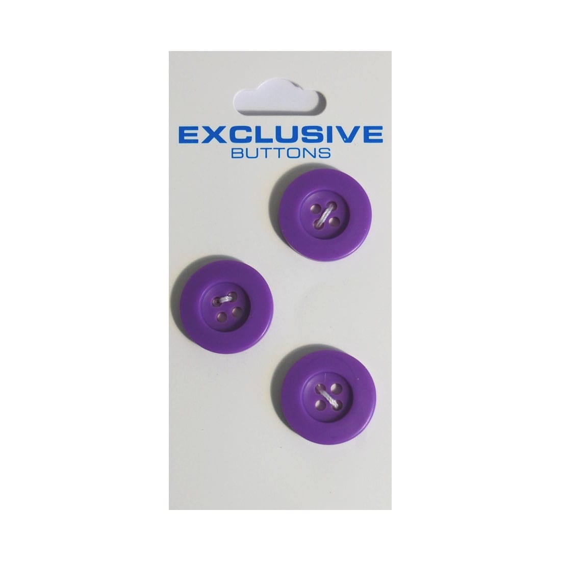 Module Buttons Module Carded Buttons: Code B: Size 17mm: Pack of 3  - The Sewing Studio