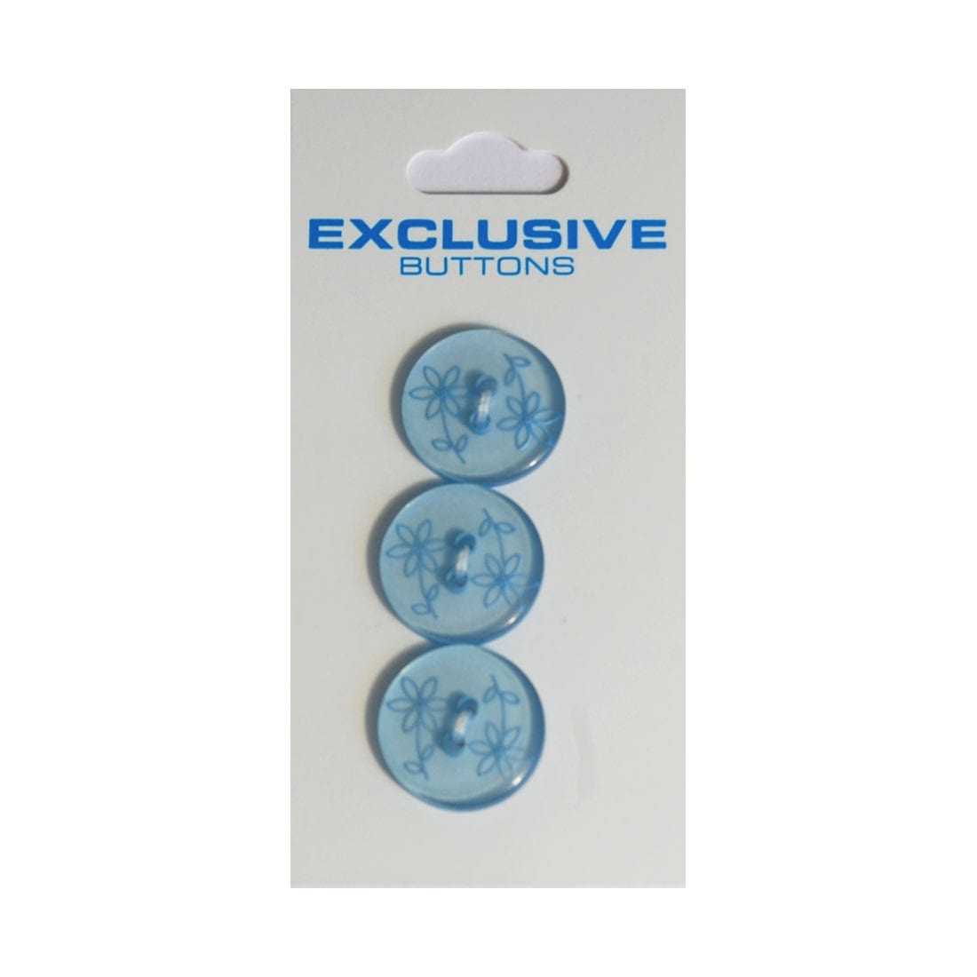 Module Buttons Module Carded Buttons: Code B: Size 17mm: Pack of 3  - The Sewing Studio