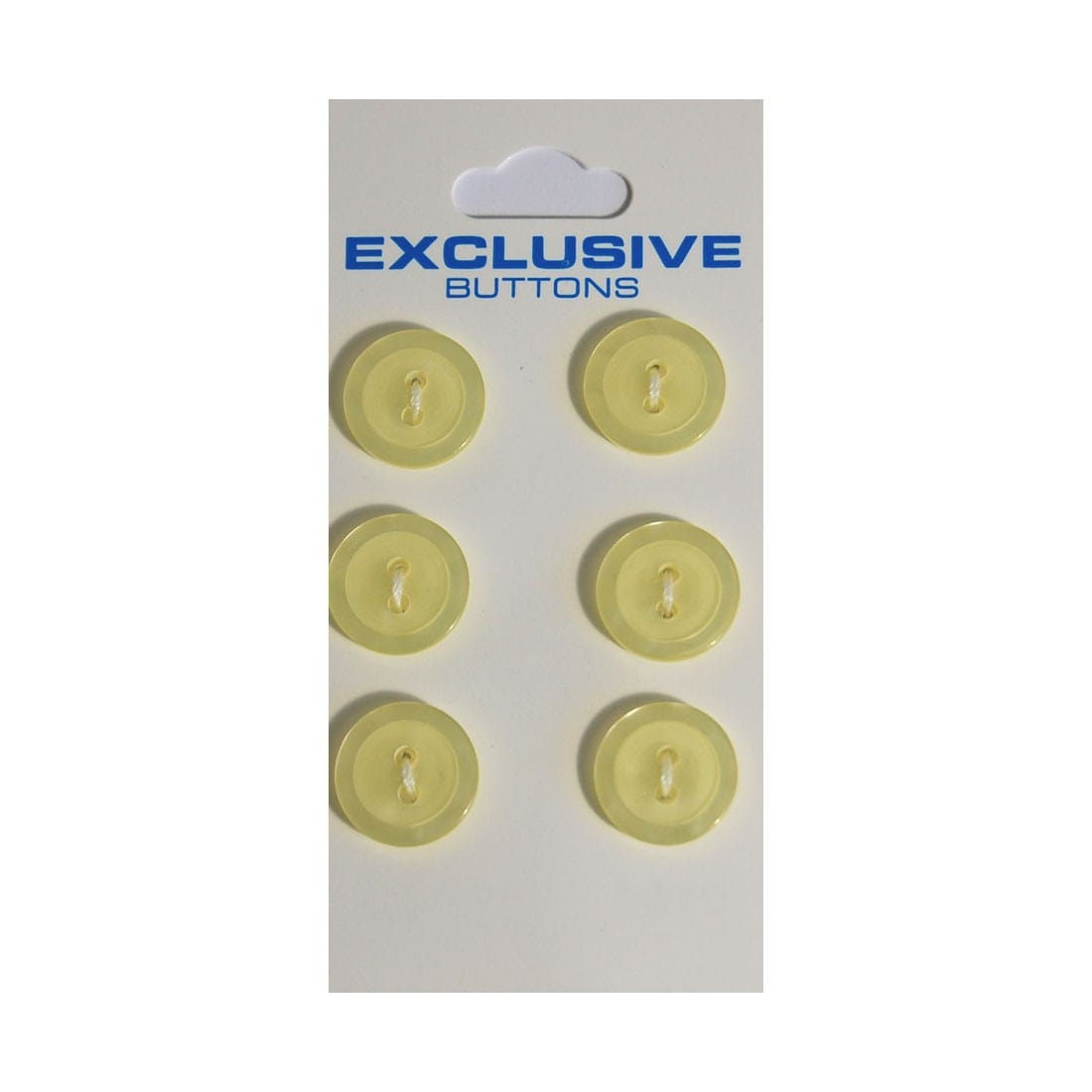 Module Buttons Module Carded Buttons: Code B: Size 18mm: Pack of 4  - The Sewing Studio