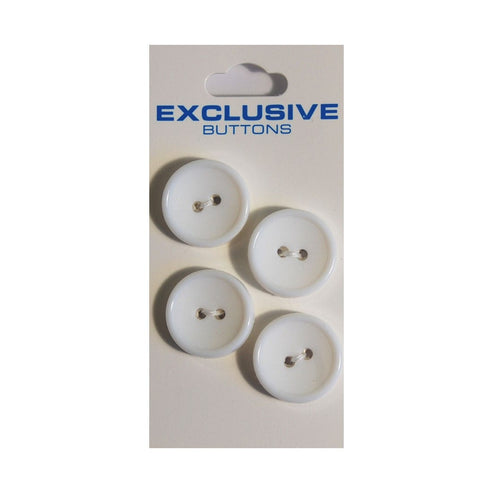 Module Buttons Module Carded Buttons: Code B: Size 19mm: Pack of 4  - The Sewing Studio