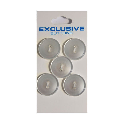 Module Buttons Module Carded Buttons: Code B: Size 19mm: Pack of 5  - The Sewing Studio