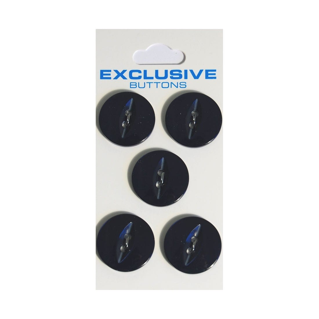 Module Buttons Module Carded Buttons: Code B: Size 19mm: Pack of 5  - The Sewing Studio