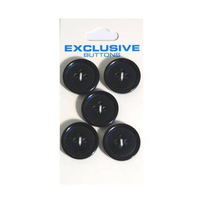 Module Buttons Module Carded Buttons: Code B: Size 19mm: Pack of 5  - The Sewing Studio