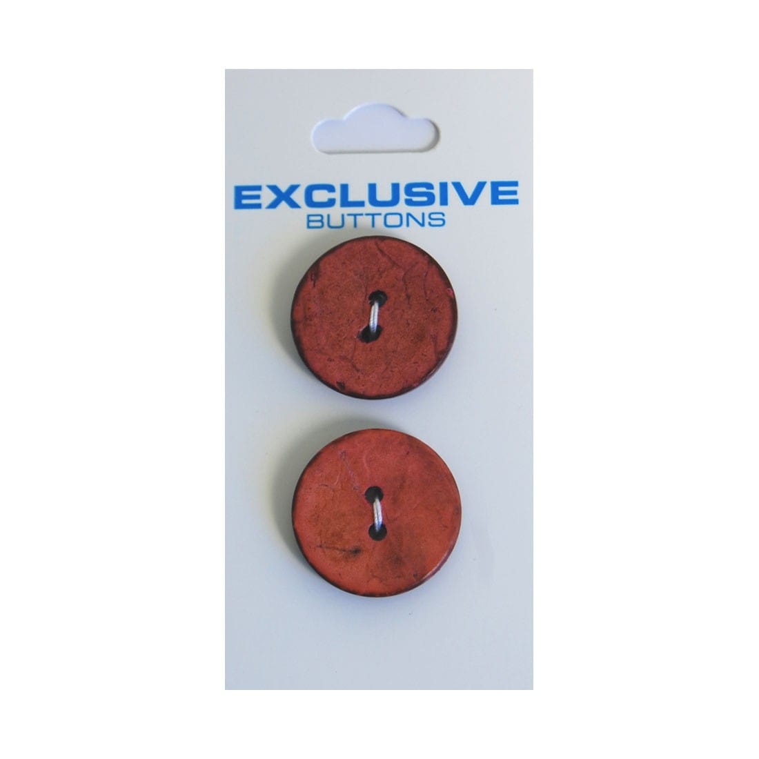 Module Buttons Module Carded Buttons: Code B: Size 22mm: Pack of 2  - The Sewing Studio