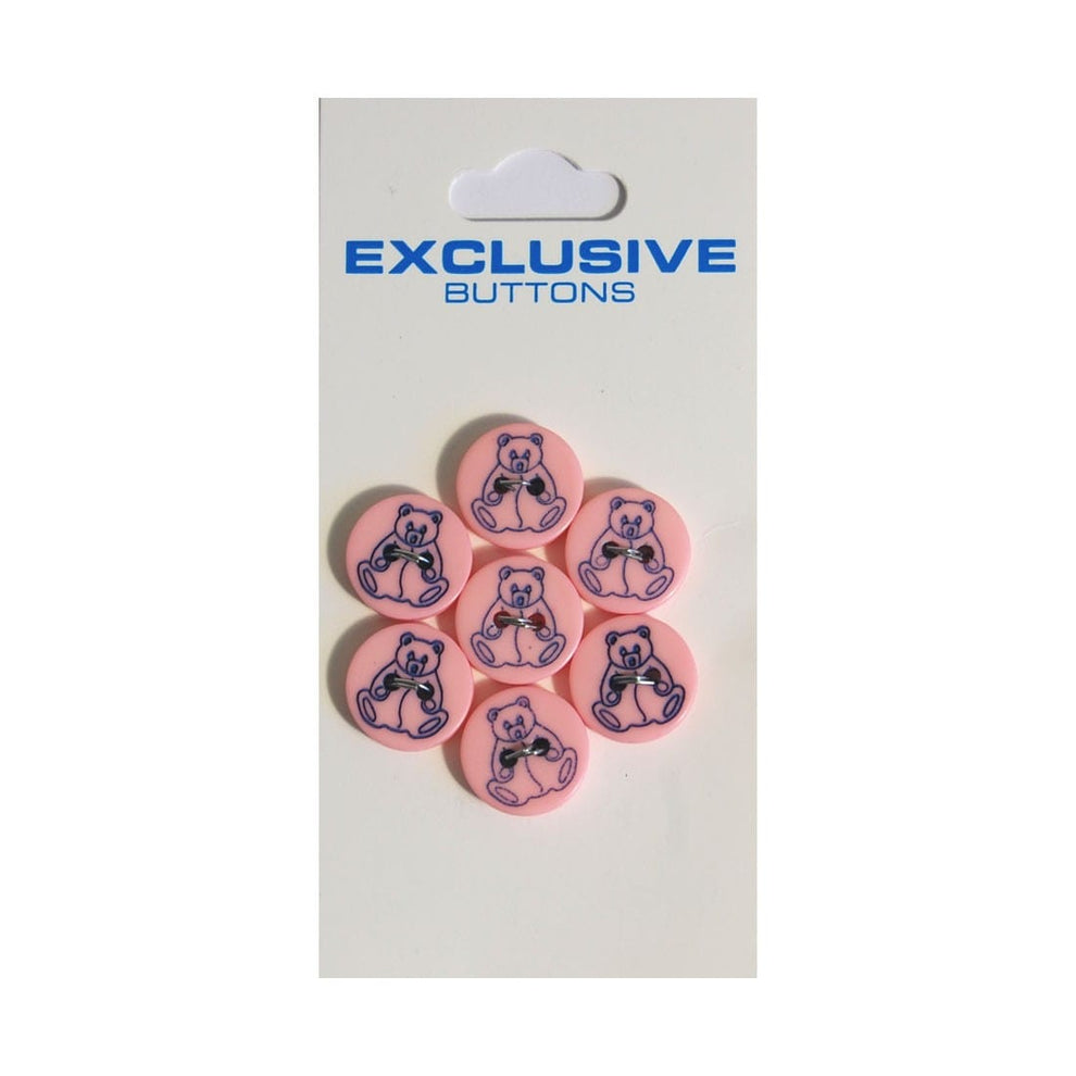 Module Buttons Module Carded Buttons: Code C: Size 12mm: Pack of 7  - The Sewing Studio