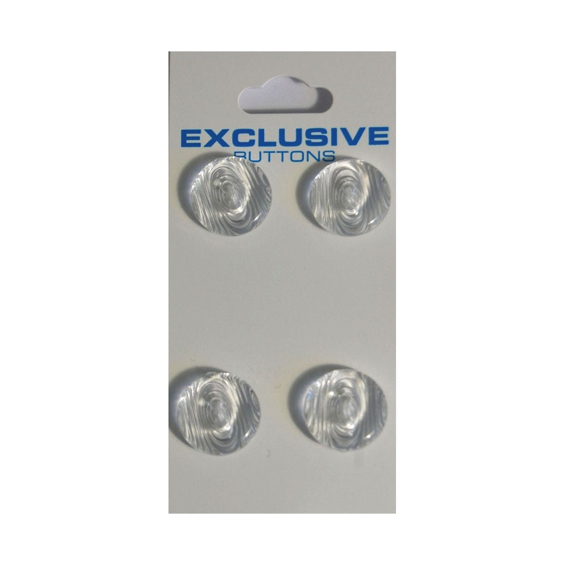 Module Buttons Module Carded Buttons: Code C: Size 15mm: Pack of 4  - The Sewing Studio