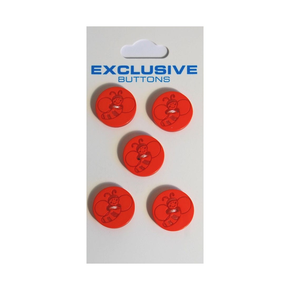 Module Buttons Module Carded Buttons: Code C: Size 15mm: Pack of 5  - The Sewing Studio