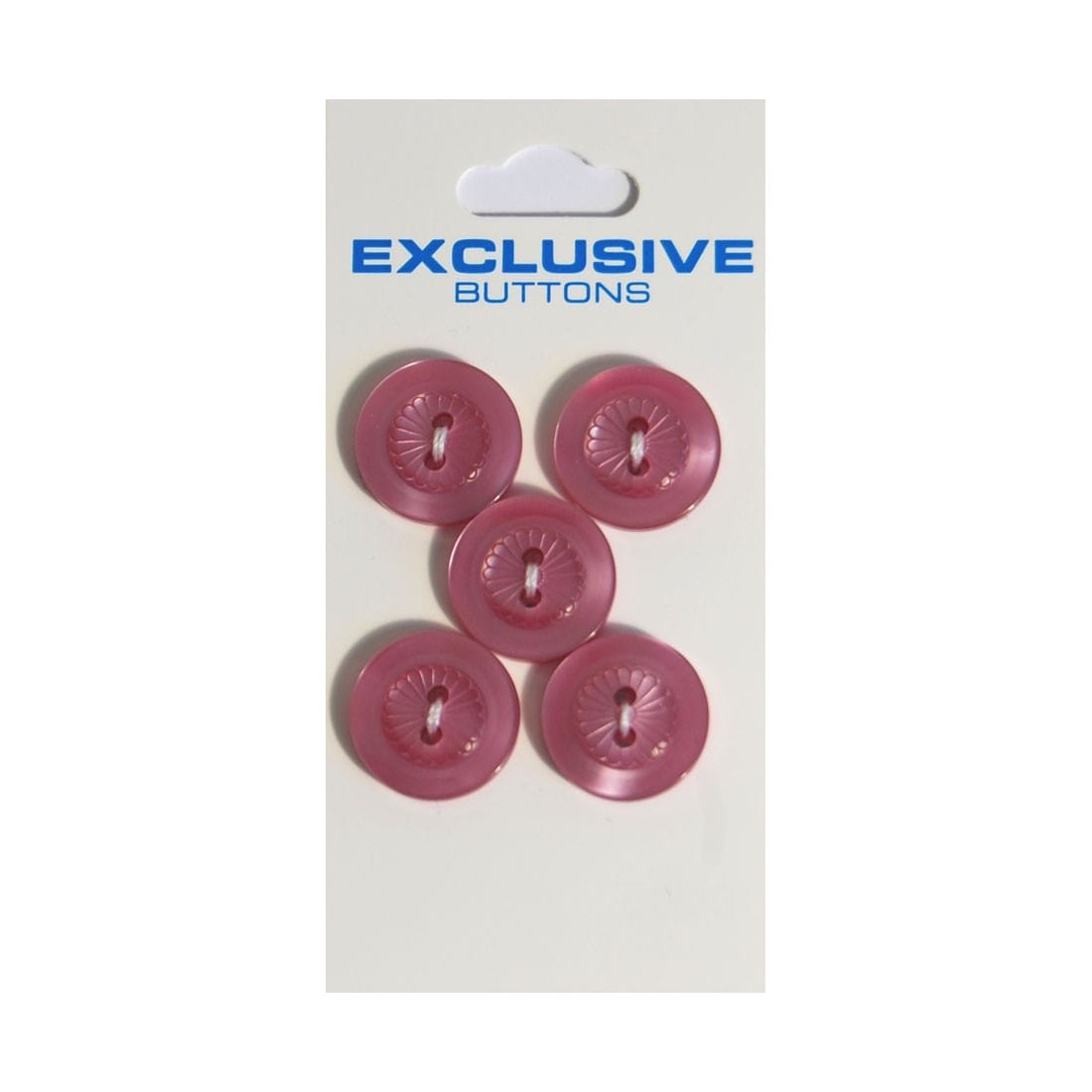 Module Buttons Module Carded Buttons: Code C: Size 16mm: Pack of 5  - The Sewing Studio