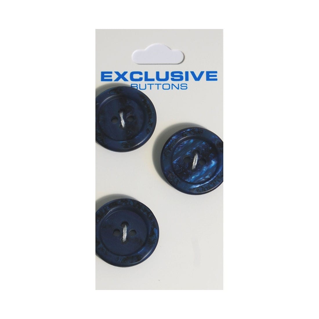 Module Buttons Module Carded Buttons: Code C: Size 22mm: Pack of 3  - The Sewing Studio