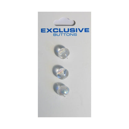 Module Buttons Module Carded Buttons: Code C: Size 7mm: Pack of 3  - The Sewing Studio