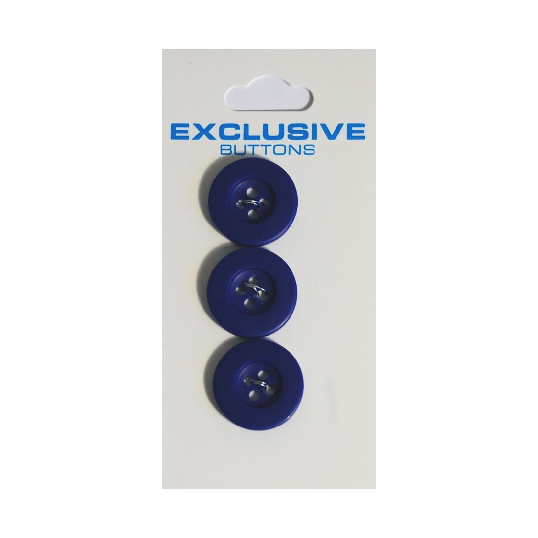 Module Buttons Module Carded Buttons: Code D: Size 22mm: Pack of 2  - The Sewing Studio