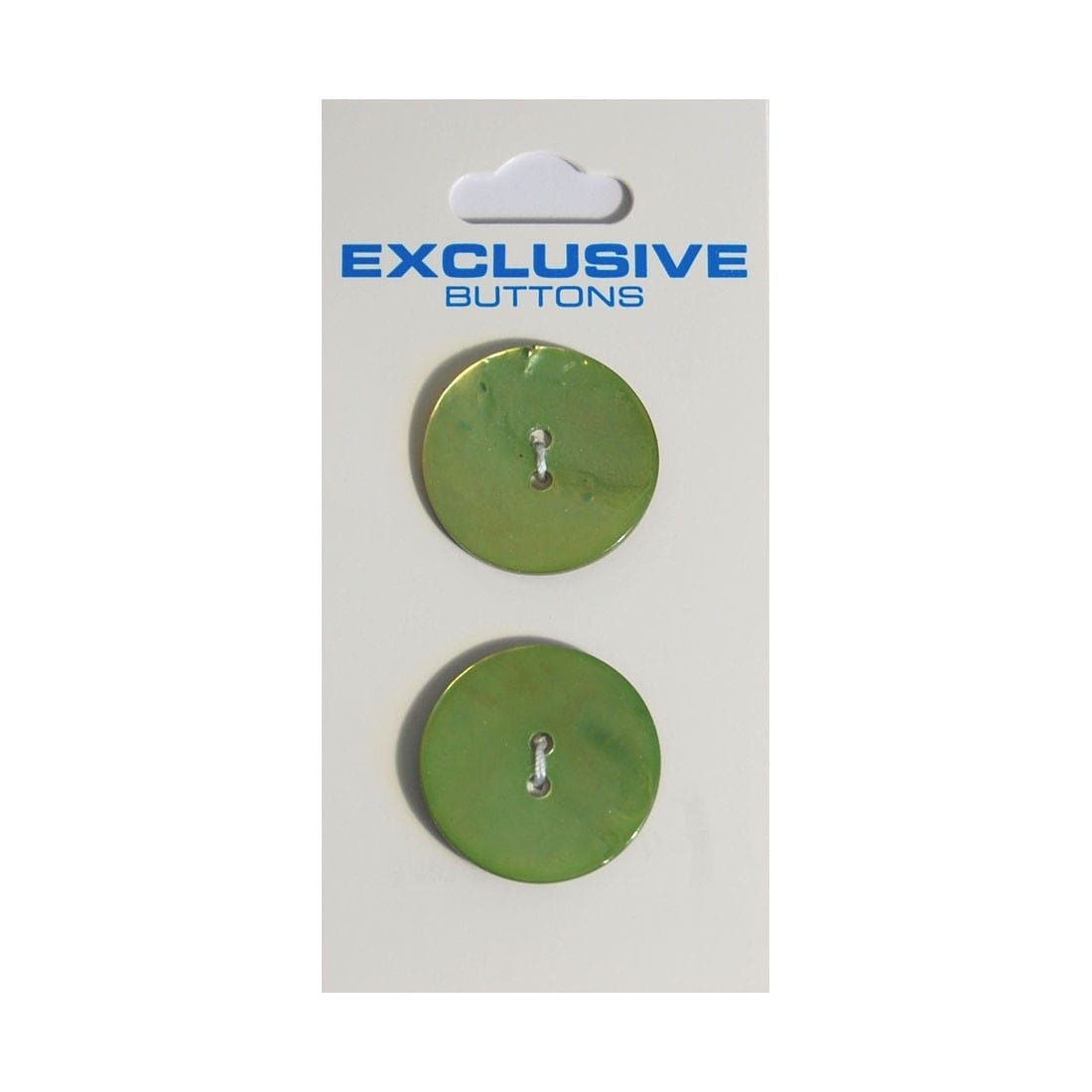 Module Buttons Module Carded Buttons: Code E: Size 22mm: Pack of 2  - The Sewing Studio