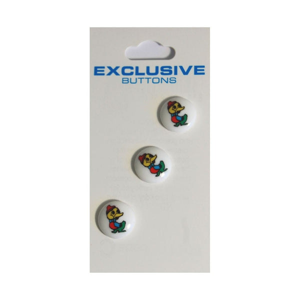 Module Carded Buttons: Code C: Size 13mm: Pack of 3