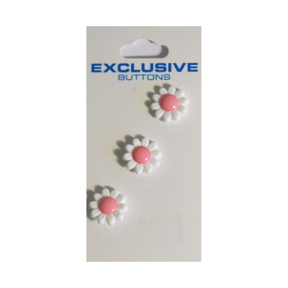 Module Carded Buttons: Code C: Size 14mm: Pack of 3