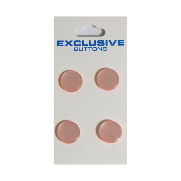 Module Carded Buttons: Code B: Size 12mm: Pack of 4