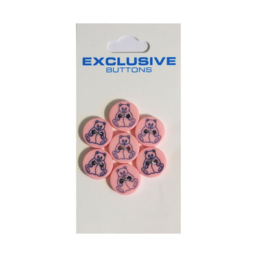 Module Carded Buttons: Code C: Size 12mm: Pack of 7