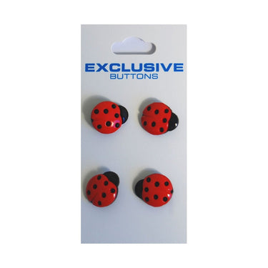 Module Carded Buttons: Code C: Size 15mm: Pack of 4