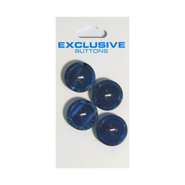 Module Carded Buttons: Code C: Size 17mm: Pack of 4
