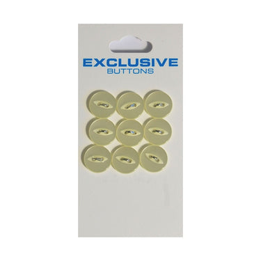 Module Carded Buttons: Code B: Size 11mm: Pack of 9