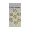 Module Carded Buttons: Code B: Size 12mm: Pack of 7