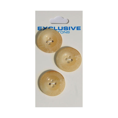 Module Carded Buttons: Code C: Size 22mm: Pack of 3