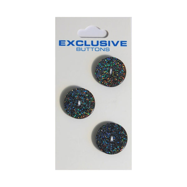 Module Carded Buttons: Code B: Size 17mm: Pack of 3