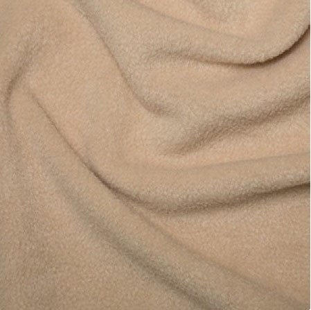 Oddies Fabric Fleece Fleece Anti Pil Premium Polar Fleece: Beige  - The Sewing Studio