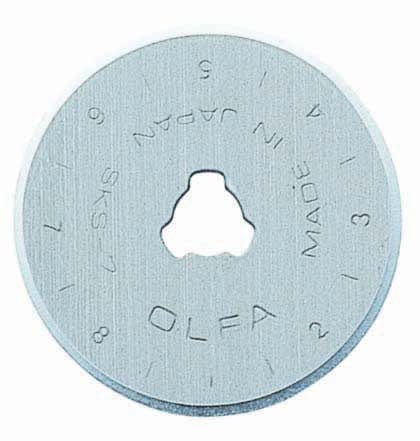 Olfa Rotary Cutters 28mm Olfa replacement rotary cutter blades: 10 Pack  - The Sewing Studio