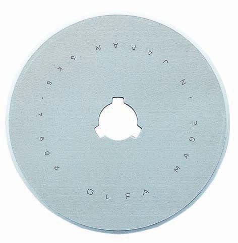 Olfa Rotary Cutters 60mm Olfa replacement rotary cutter blade: 1 pack  - The Sewing Studio