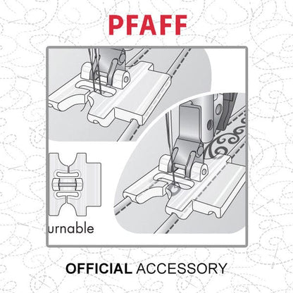 Pfaff Pintuck Foot With Decorative Stitch Guide 820776096