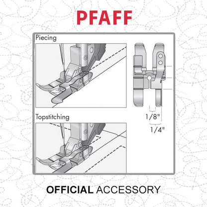 Pfaff 1/4 Inch Right Guide Foot For Idt System 820924096