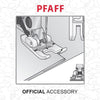 Pfaff Right Edge Bi-Level Foot For Idt System 821007096