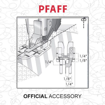 Pfaff Clear Stitch In The Ditch Foot For Idt System 821143096