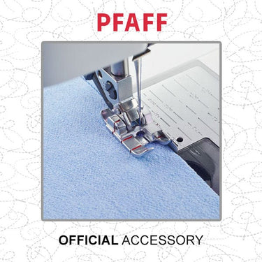 Pfaff Sewing Machine Accessories Pfaff Perfect 1/4 Inch Foot With Guide For Idt System 821063096  - The Sewing Studio for sale UK - The Sewing Studio