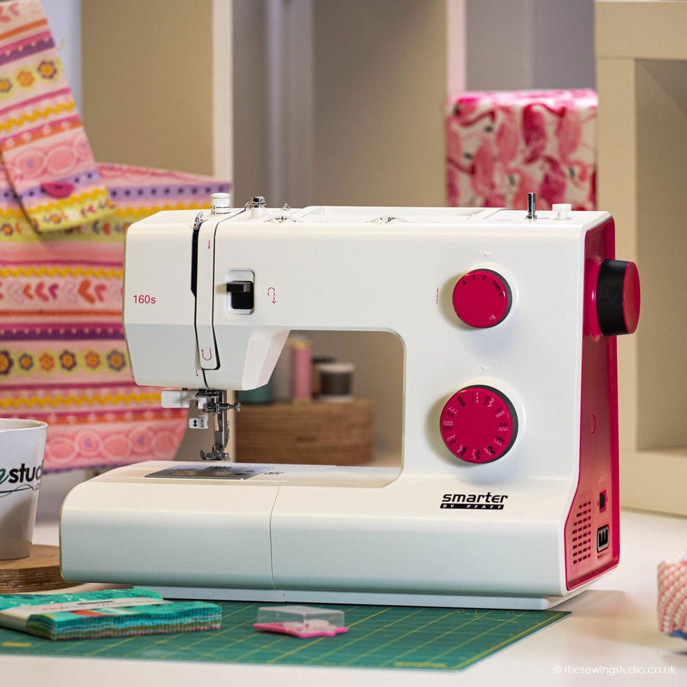 Pfaff Sewing Machines Pfaff Smarter 160s Sewing Machine + FREE Gifts worth £74  - The Sewing Studio