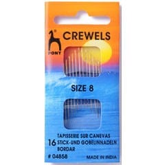 Pony Needles Hand Sewing Needles: Crewels (embroidery): Gold Eye: Size 8  - The Sewing Studio for sale UK - The Sewing Studio