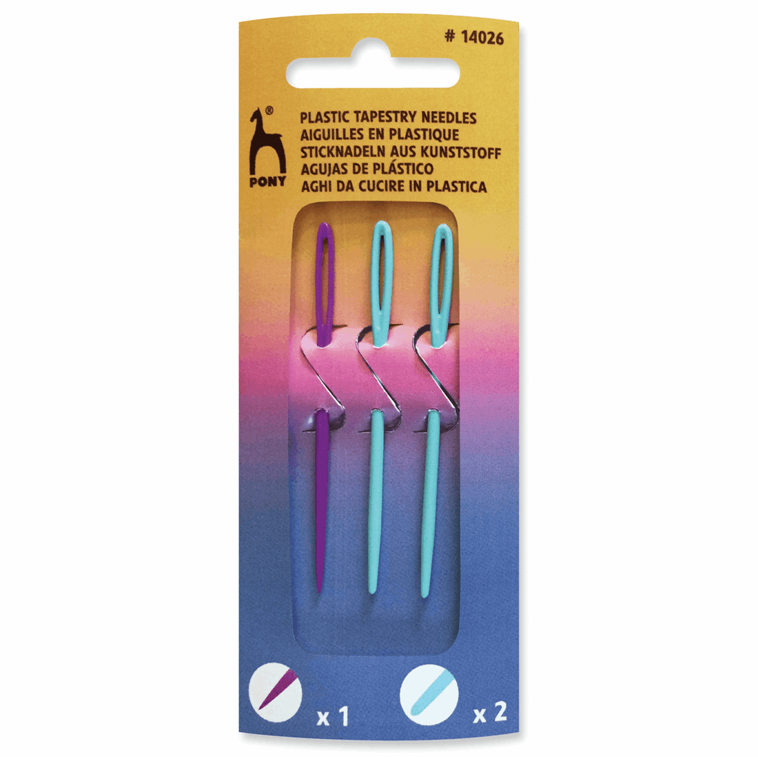 Pony Needles Plastic Tapestry Needles  - The Sewing Studio