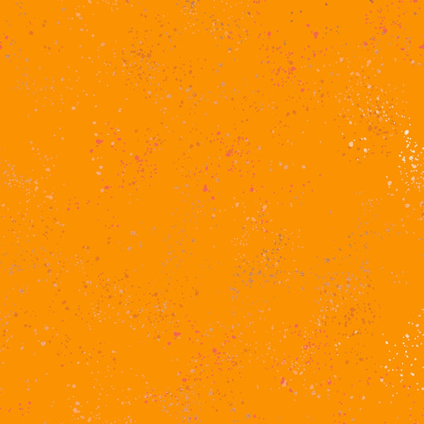 Ruby Star Fabric Speckled Metallic Clementine RS5027 100M