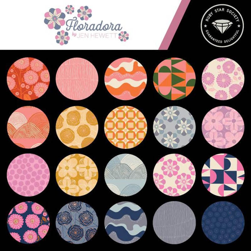 Ruby Star Society Fabric Pre Cuts Ruby Star Society Floradora Fat Quarter Bundle 31 Piece RS6019FQ  - The Sewing Studio