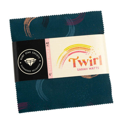 Ruby Star Society Fabric Pre Cuts Ruby Star Society Twirl Charm Pack RS2065PP  - The Sewing Studio