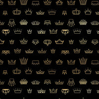 Ruby Star Society Fabric Ruby Star Reign Coronation Black Fabric RS1030 15M  - The Sewing Studio