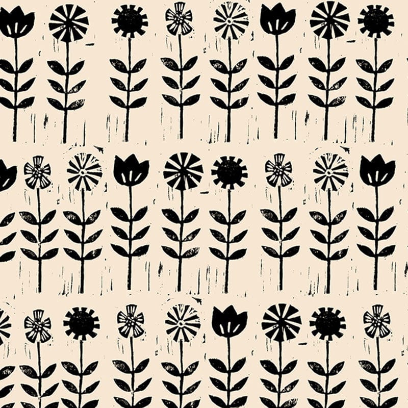 Ruby Star Society Fabric Ruby Star Society Darlings 2 Fabric Wildflowers Black RS5063-12  - The Sewing Studio