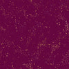 Ruby Star Speckled Metallic Purple Velvet