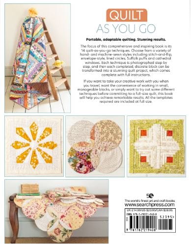 Search Press Books Quilt As You Go Book  - The Sewing Studio