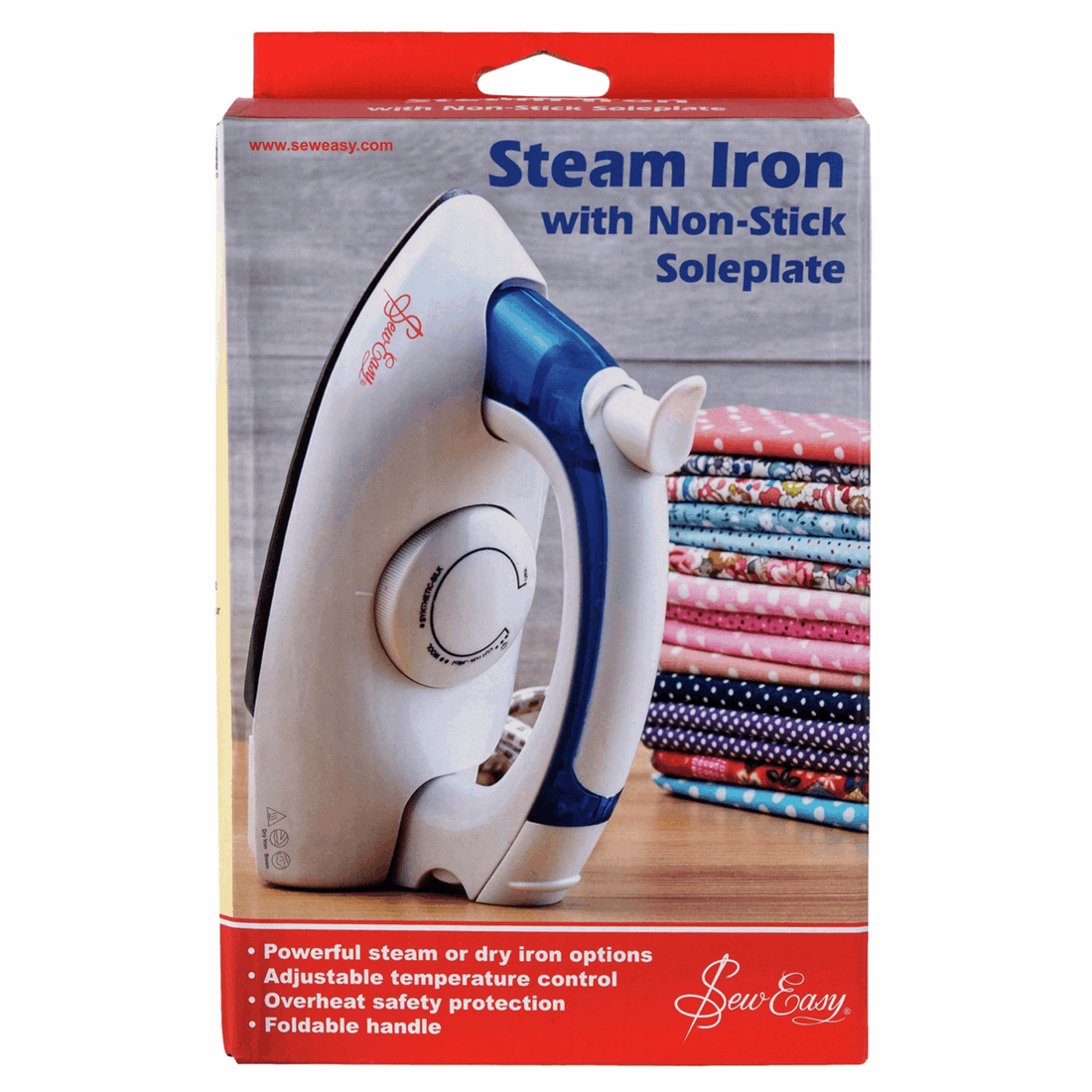 Sew Easy Irons Sew Easy Compact Steam Iron 700w  - The Sewing Studio