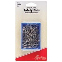 Sew Easy Pins Sew Easy Safety Pins 38mm X150  - The Sewing Studio for sale UK - The Sewing Studio