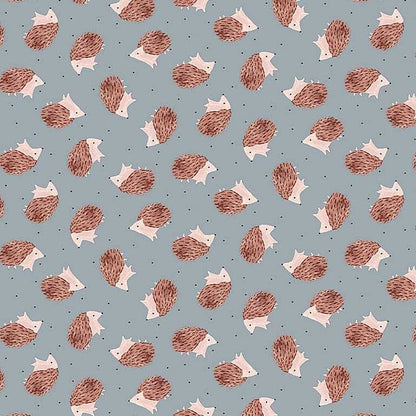 Livin'on The Hedge Fabric Hedgehogs