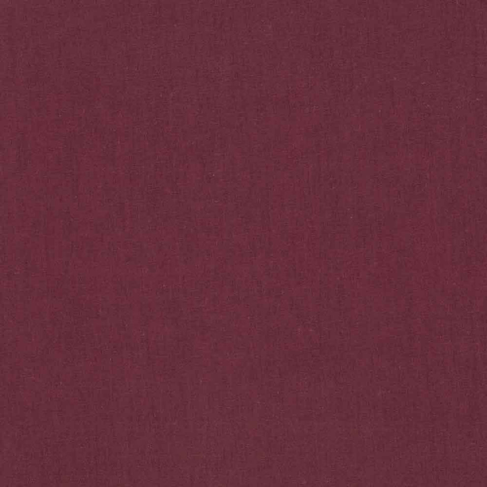 Stof Fabric No Fat Quarter Linen Blend Fabric Dark Red 14-314  - The Sewing Studio