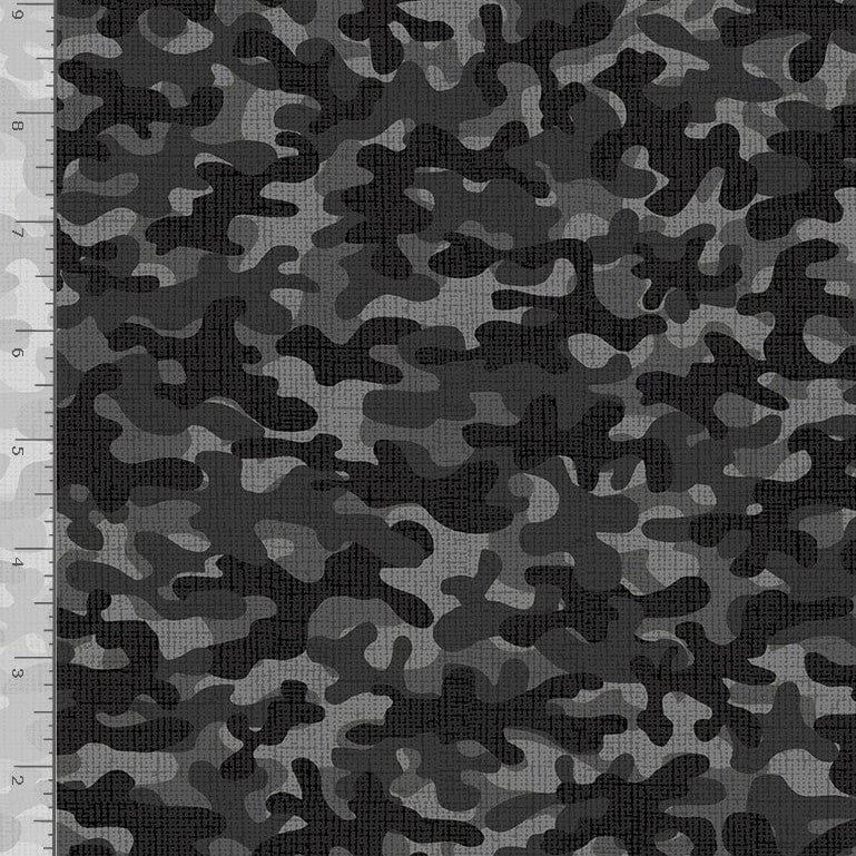 Timeless Treasures Fabric Timeless Treasures Fabric Camouflage Silver  - The Sewing Studio